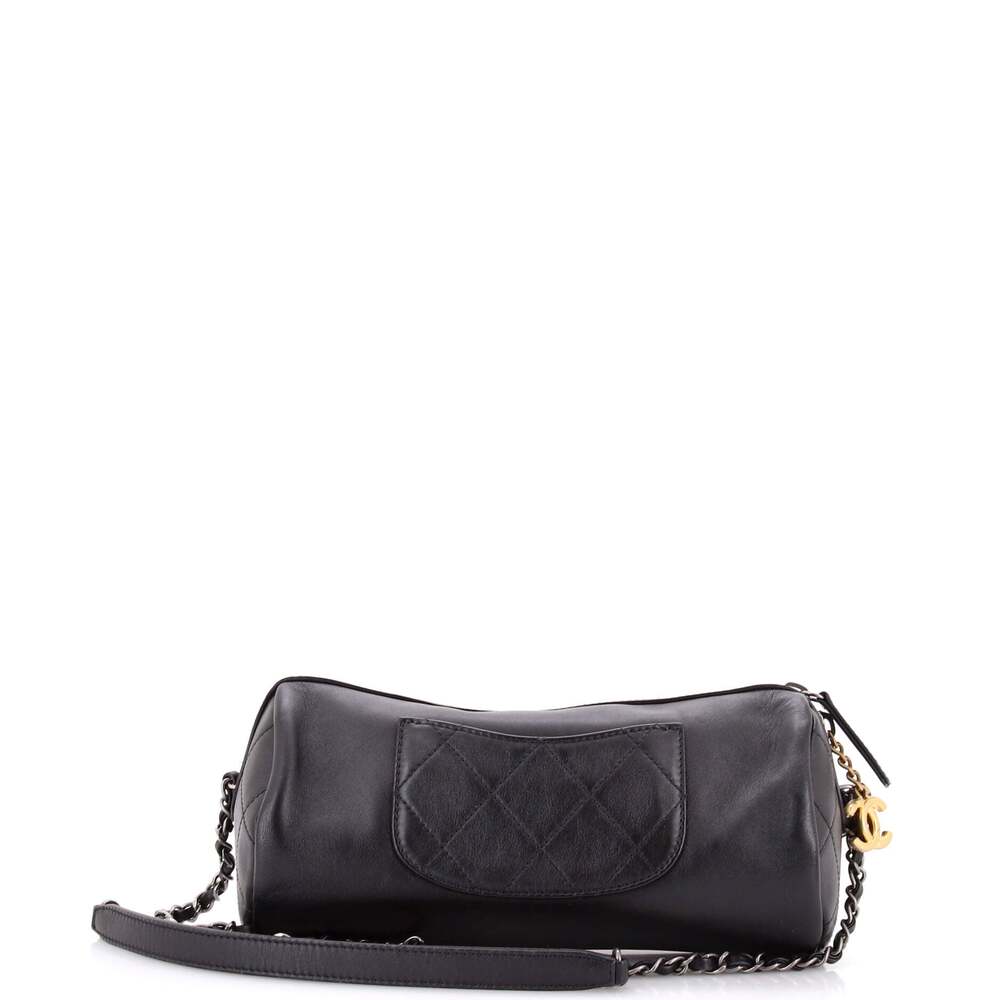 Chanel Chain Signe Bowling Bag Calfskin #243638C31B - Picture 3 of 6